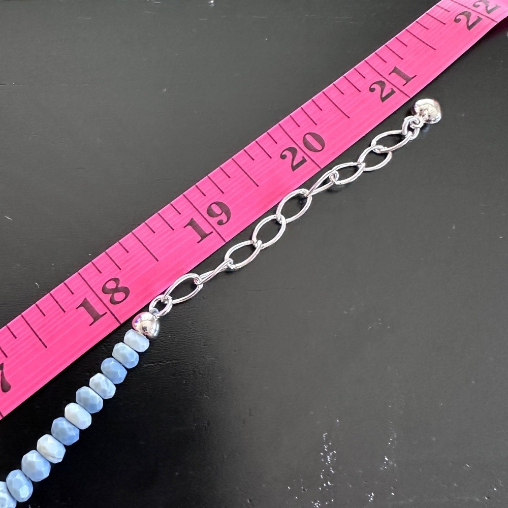 Blue Opal beaded Necklace by Jay King - Picture 10 of 10